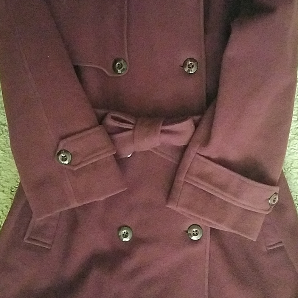 JH Collectibles Double Breasted Wool Coat - Picture 7 of 7